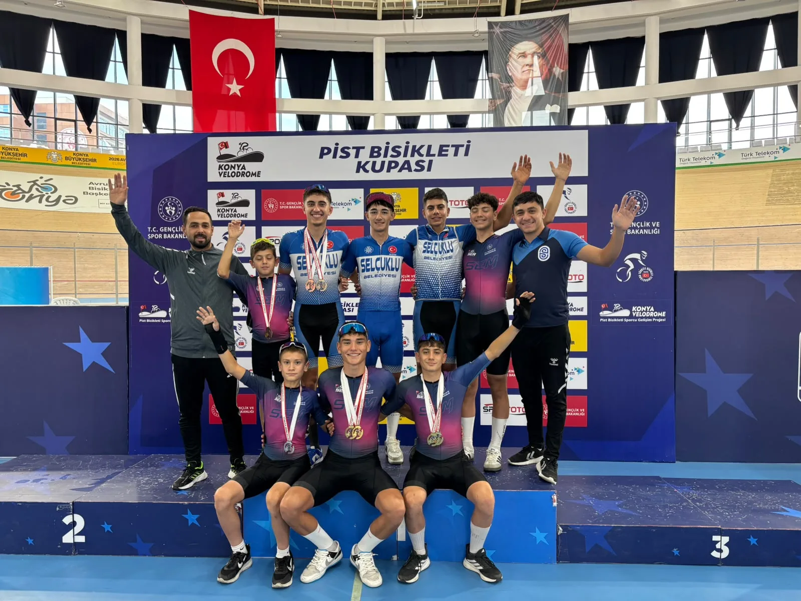 Selçuklu Belediyespor Kulübü 14 madalya kazandı