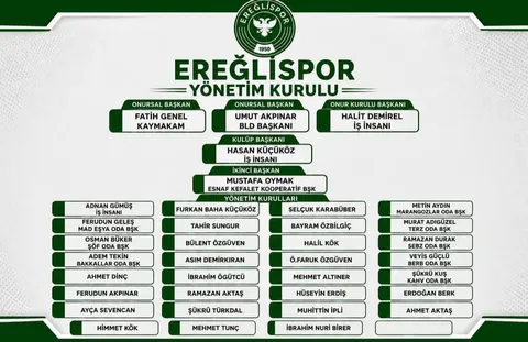 BİR ŞEHİR, BİR SİNERJİ VE EREĞLİSPOR’UN YENİ MİLADI