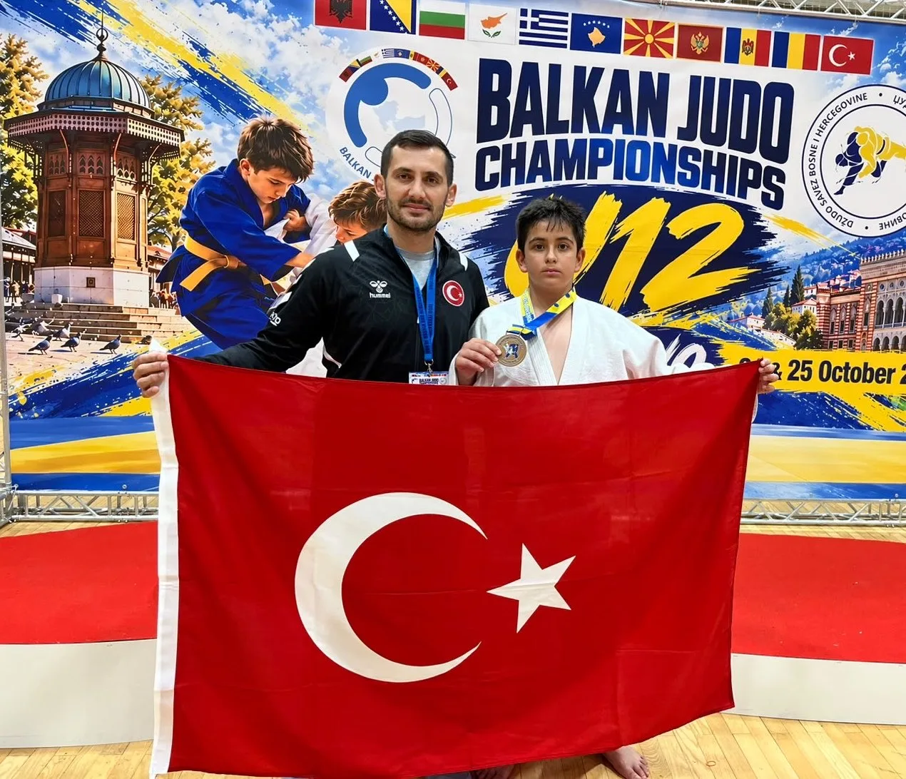 Selçuklu Belediyespor’dan judoda Balkan üçüncülüğü