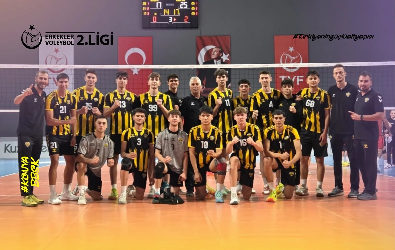 Büyükşehir Belediyespor’dan 3-0’lık zafer