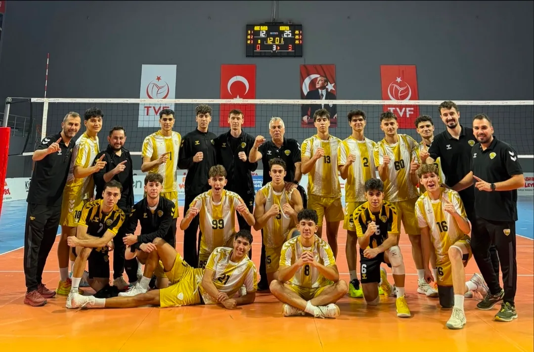 Konya Büyükşehir Voleybol takımı tarih yazıyor