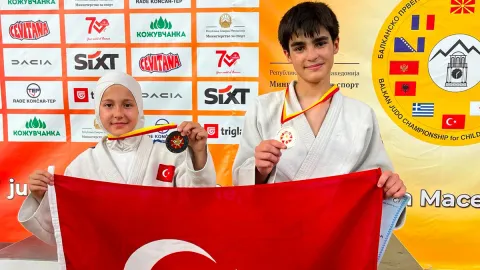 KONYA BBSK’DAN MİNİKLER BALKAN JUDO ŞAMPİYONASI’NDA BÜYÜK BAŞARI